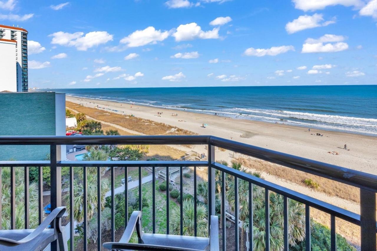 Ocean-Front Condos At Patricia Grand Myrtle Beach Exterior foto