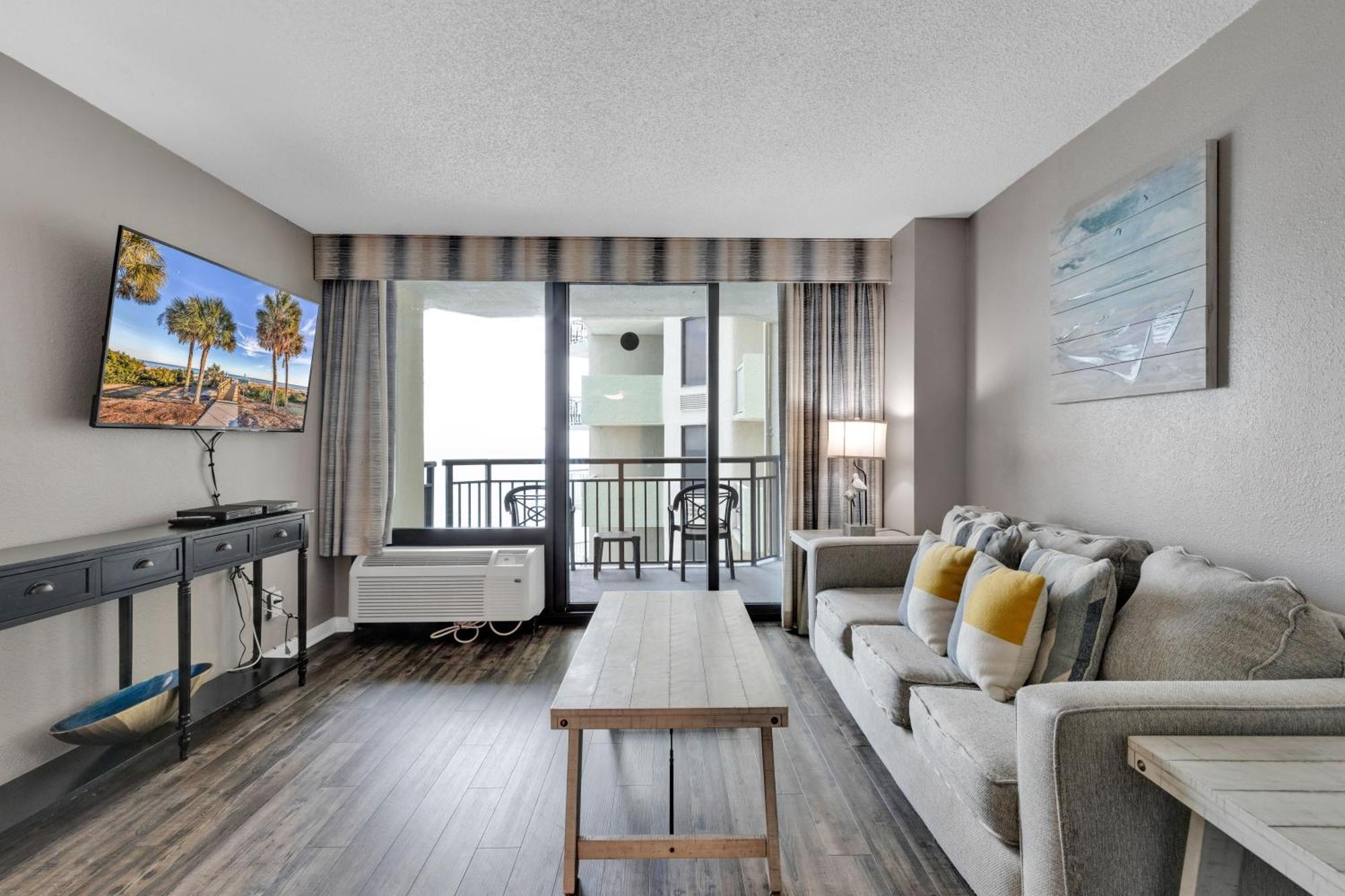Ocean-Front Condos At Patricia Grand Myrtle Beach Exterior foto