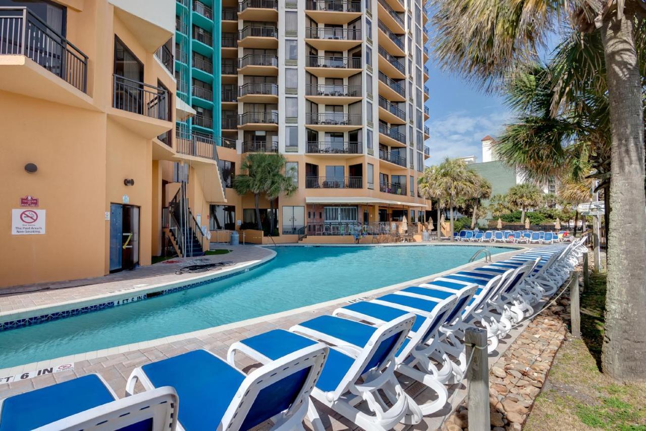 Ocean-Front Condos At Patricia Grand Myrtle Beach Exterior foto
